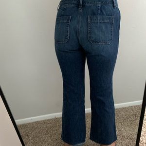 LOFT Jeans - Cropped Flair Denim LOFT Jeans - Cropped Flair Denim